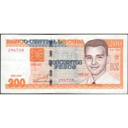 Куба 200 песо 2018 (CUBA 200 pesos 2018) P 130 : aUNC