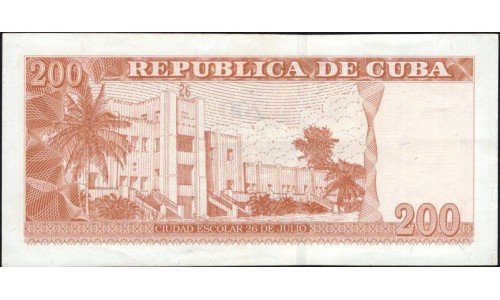 Куба 200 песо 2018 (CUBA 200 pesos 2018) P 130 : aUNC