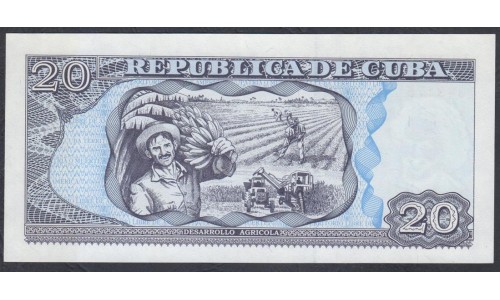 Куба 20 песо 1998  (CUBA 20 pesos 1998) P 118a: UNC 