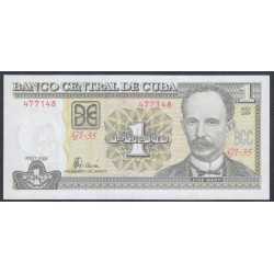 Куба 1 песо 2008 год (CUBA 1 pesos 2008) P 128с: UNC 