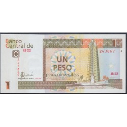 Куба конвертируемый песо 1 песо 2006 г. (Cuba pesos convertible 1 peso 2006 year) P FX 46: UNC