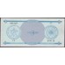 Куба валютное свидетельство 3 песо ND (CUBA exchange certificate 3 pesos ND) P FX12: UNC 
