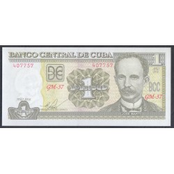 Куба 1 песо 2016 год (CUBA 1 peso 2016) P 128g: UNC