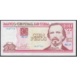 Куба 100 песо 2019 год (CUBA 100 pesos 2019 year) P129j: UNC