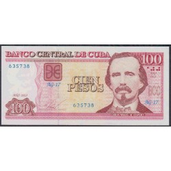 Куба 100 песо 2013 год (CUBA 100 pesos 2013) P 129e: UNC 