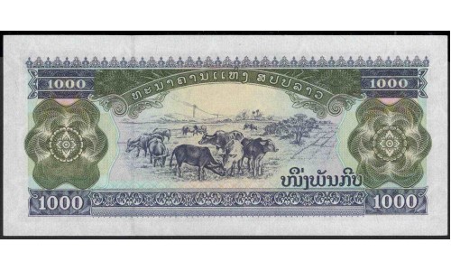 Лаос 1000 кип 2003 (Laos 1000 kip 2003) P 32Ab : UNC