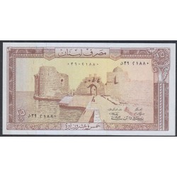 Ливан 25 ливров 1983 г. (Lebanon 25 livres 1983) P 64c: UNC