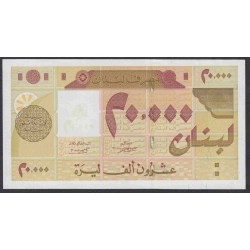 Ливан 20000 ливров 2001 (Lebanon 20000 livres 2001) P 81: UNC