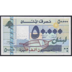 Ливан 50000 ливров 2004 (Lebanon 50000 livres 2004) P 88: UNC