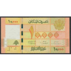 Ливан 10000 ливров 2012 г. (Lebanon 10000 livres 2012 ) P 92a: UNC