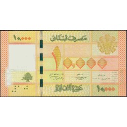 Ливан 10000 ливр0в 2012 г. (Lebanon 10000 livres 2012) P 92a: UNC