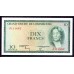 Люксембург 10 франков 1954 (LUXEMBOURG 10 Francs 1954) P 48a : UNC