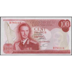 Люксембург 100 франков 1970 (LUXEMBOURG 100 Francs 1970) P 56a : UNC