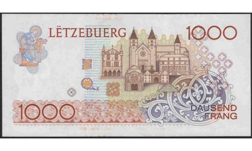 Люксембург 1000 франков 1985 (LUXEMBOURG 1000 Francs 1985) P 59a : UNC