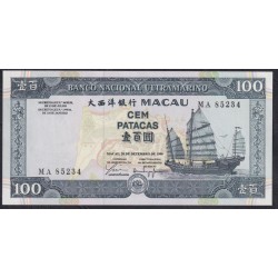 Макао 100 патака 1999 год (Macau 100 patacas 1999) P 73: UNC