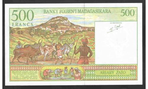 Мадагаскар 500 франков (1994) (MADAGASCAR 500 francs (1994)) P 75b : UNC
