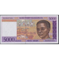 Мадагаскар 5000 франков (1995) (MADAGASCAR 5000 francs (1995)) P 78b : UNC