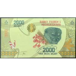 Мадагаскар 2000 ариари (2017) (MADAGASCAR 2000 ariary (2017)) P 101 : UNC