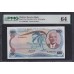 Малави 10 квача 1964 года, РЕДКОСТЬ!!! (MALAWI 10 Kwacha  1964) P 12a: UNC