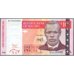 Малави 100 квача 2005 года (MALAWI 100 Kwacha 2005) P 54a: UNC