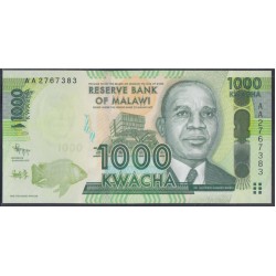 Малави 1000 квача 2012 года (MALAWI 1000 Kwacha 2012) P 62a: UNC