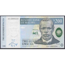 Малави 200 квача 1997 (MALAWI 2000 Kwacha 1997) P 41: UNC