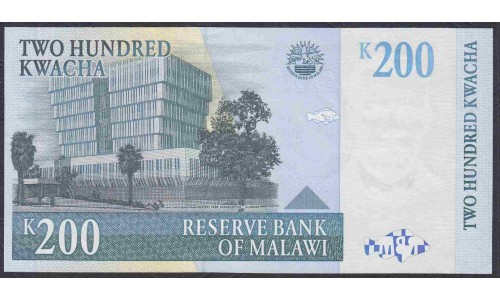 Малави 200 квача 1997 (MALAWI 2000 Kwacha 1997) P 41: UNC