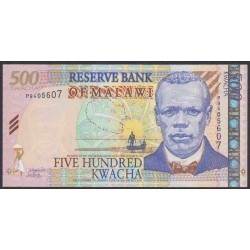 Малави 500 квача 2003 года (MALAWI 500 Kwacha 2003) P 48Aa: UNC