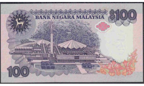 Малайзия 100 ринггит б/д (1995) (Malaysia 100 ringgit ND (1995)) P 32B : UNC