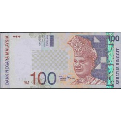Малайзия 100 ринггит б/д (1998-2001) (Malaysia 100 ringgit ND (1998-2001)) P 44d : UNC