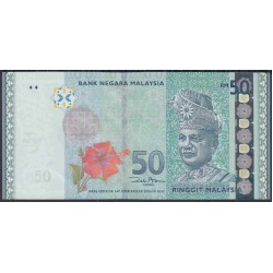 Малайзия 50 ринггит б/д (2009) (Malaysia 50 ringgit ND (2009)) P 50a : UNC