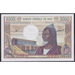 Мали 1000 франков (1970-84) (MALI 1000 Francs (1970-84)) P 13c: UNC