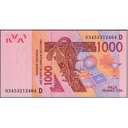 Мали 1000 франков 2003 (MALI 1000 Francs CFA 2003) P 415Da : UNC