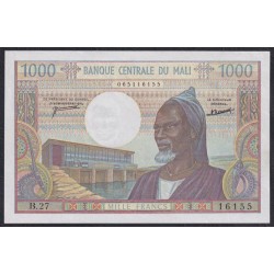 Мали 1000 франков 1970-84 года (MALI 1000 Francs 1970-84) P 13a: UNC