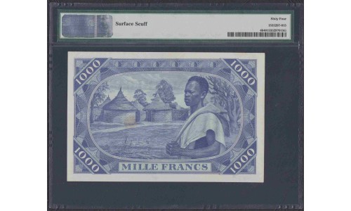 Мали 1000 франков 1960 год (MALI 1000 Francs 1960) P 4: UNC PMG 64