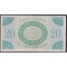 Мартиника 20 франков 02.02.1942 (MARTINIQUE 20 Francs 02.02.1942)) P 24: XF