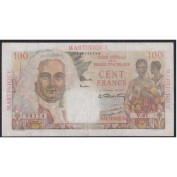 Мартиника 100 франков ND (1947-1949) (MARTINIQUE 100 Francs (1947-1949)) P 31: VF