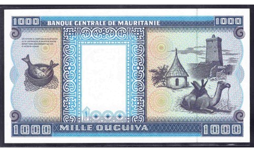 Мавритания 1000 угий 2002 (Mauritania 1000 Ouquiya 2002) P 9c : UNC