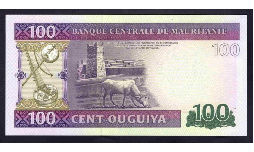 Мавритания 100 угий 2011 (Mauritania 100 Ouquiya 2011) P 16a : UNC