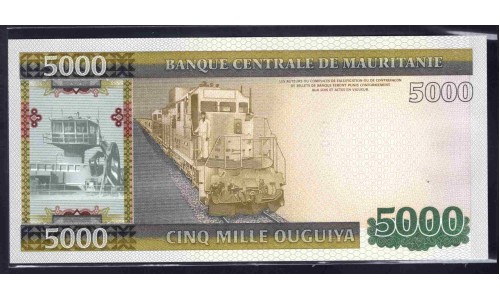 Мавритания 5000 угий 2011 (Mauritania 5000 Ouquiya 2011) P 21 : UNC