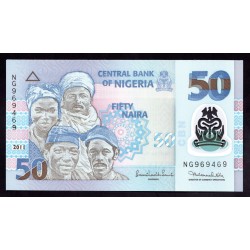 Нигерия 50 найра 2011 (NIGERIA 50 naira 2011) P 40c : UNC