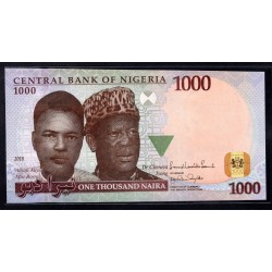 Нигерия 1000 найра 2010 (NIGERIA 1000 naira 2010) P 36е : UNC