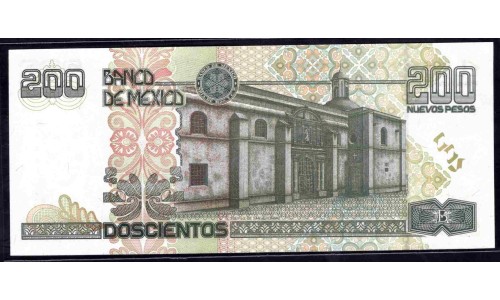 Мексика 200 песо 1992 (MEXICO 200 Pesos 1992) P 103 : UNC