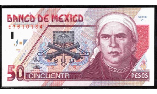 Мексика 50 песо 1994 (MEXICO 50 Pesos 1994) P 107а : UNC