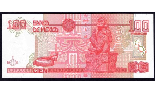 Мексика 100 песо 1999 (MEXICO 100 Pesos 1999) P 108d : UNC