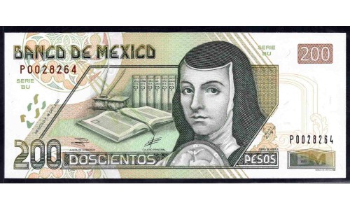 Мексика 200 песо 2000 (MEXICO 200 Pesos 2000) P 119а : UNC