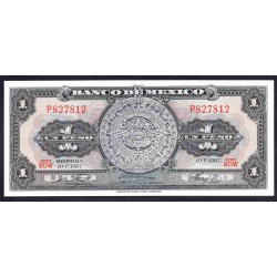 Мексика 1 песо 1967 г. (MEXICO 1 Peso 1967) P59j:Unc