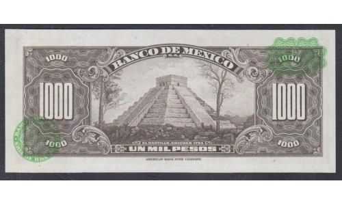 Мексика 1000 песо 1977 (MEXICO 1000 Pesos 1977) P 52t : UNC