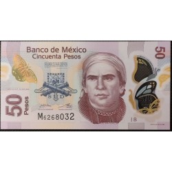 Мексика 50 песо 2012 (MEXICO 50 Pesos 2012) P 123Ab : UNC