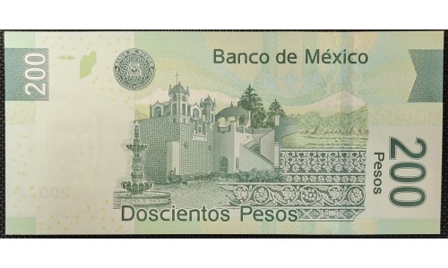 Мексика 200 песо 2007 (MEXICO 200 Pesos 2007) P 125f : UNC